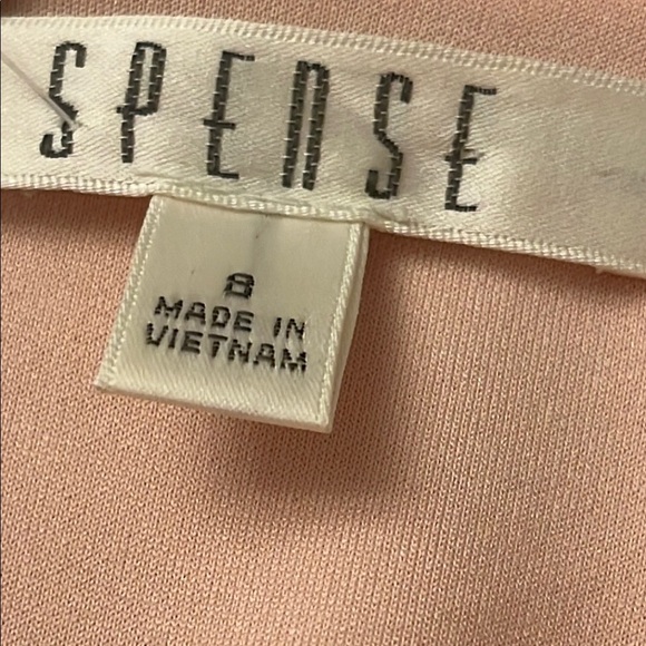 Spense Sexy Pale Pink Pencil Dress Sleeveless Size 8 - Picture 6 of 8